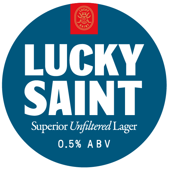 Lucky Saint 0.5% Superior Unfiltered Lager, Keg 30 lt x 1